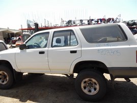 1991 Toyota 4Runner SR5 White 2.4L MT 4WD #Z23305